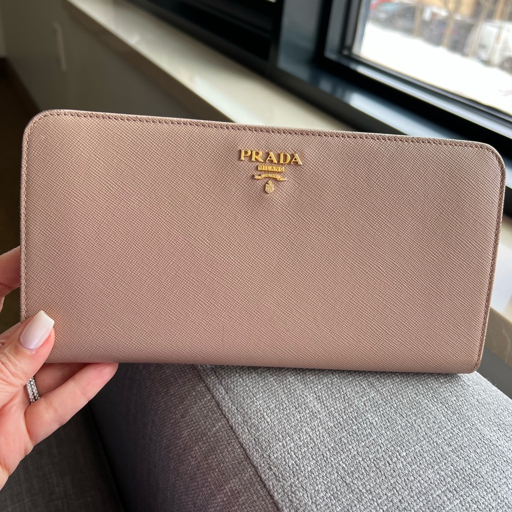 Prada Women's Tan Wallet